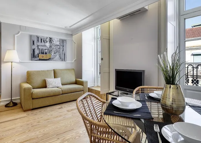 Beautiful 2 Bedroom With Views In Rua Augusta Apartment Lisbon